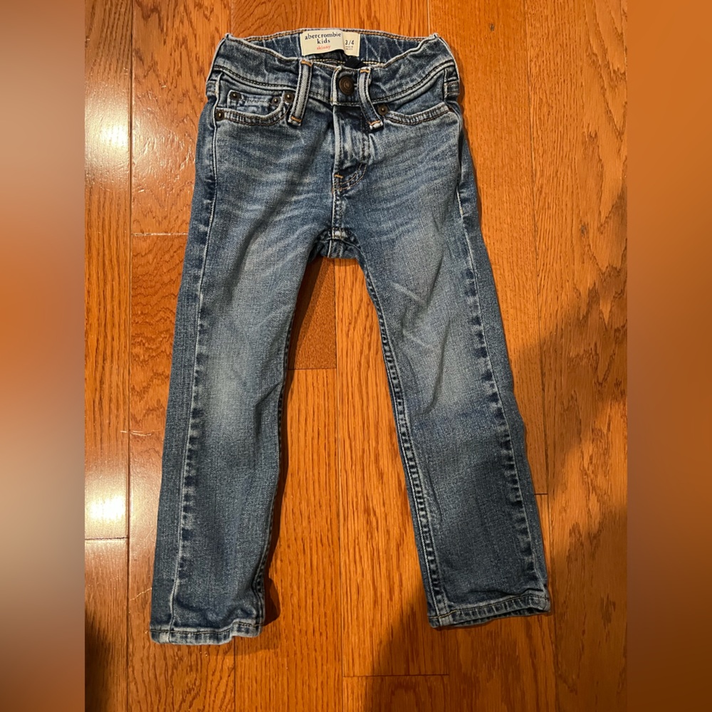 Abercrombie Kids Dark Blue Straight Jeans